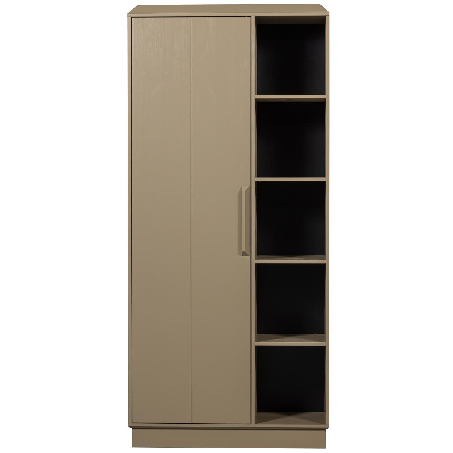 WOOOD Lowen Opbergkast - Grenen - Mud - 221x100x44