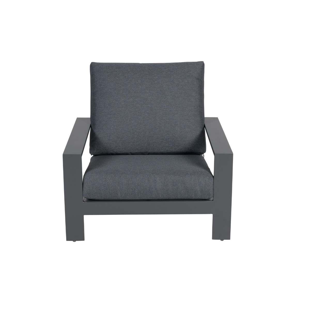 Coba loungeset 7-delig - zwart