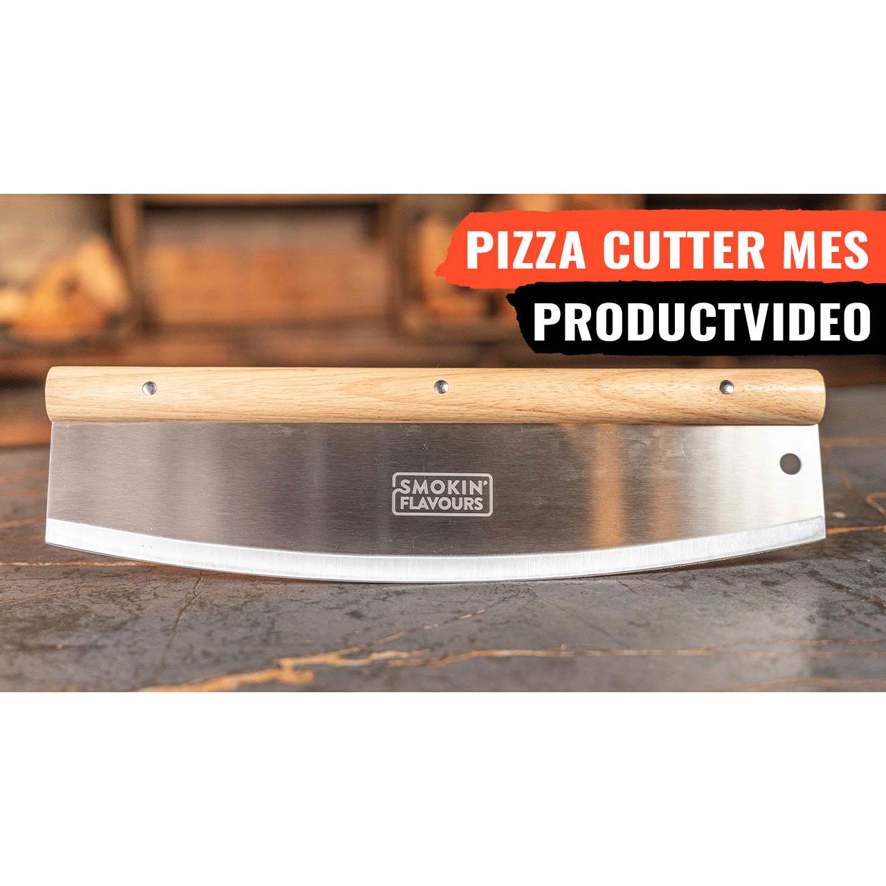 Smokin' Flavours Smokin' Flavours - Pizza cutter mes Smokin' Flavours