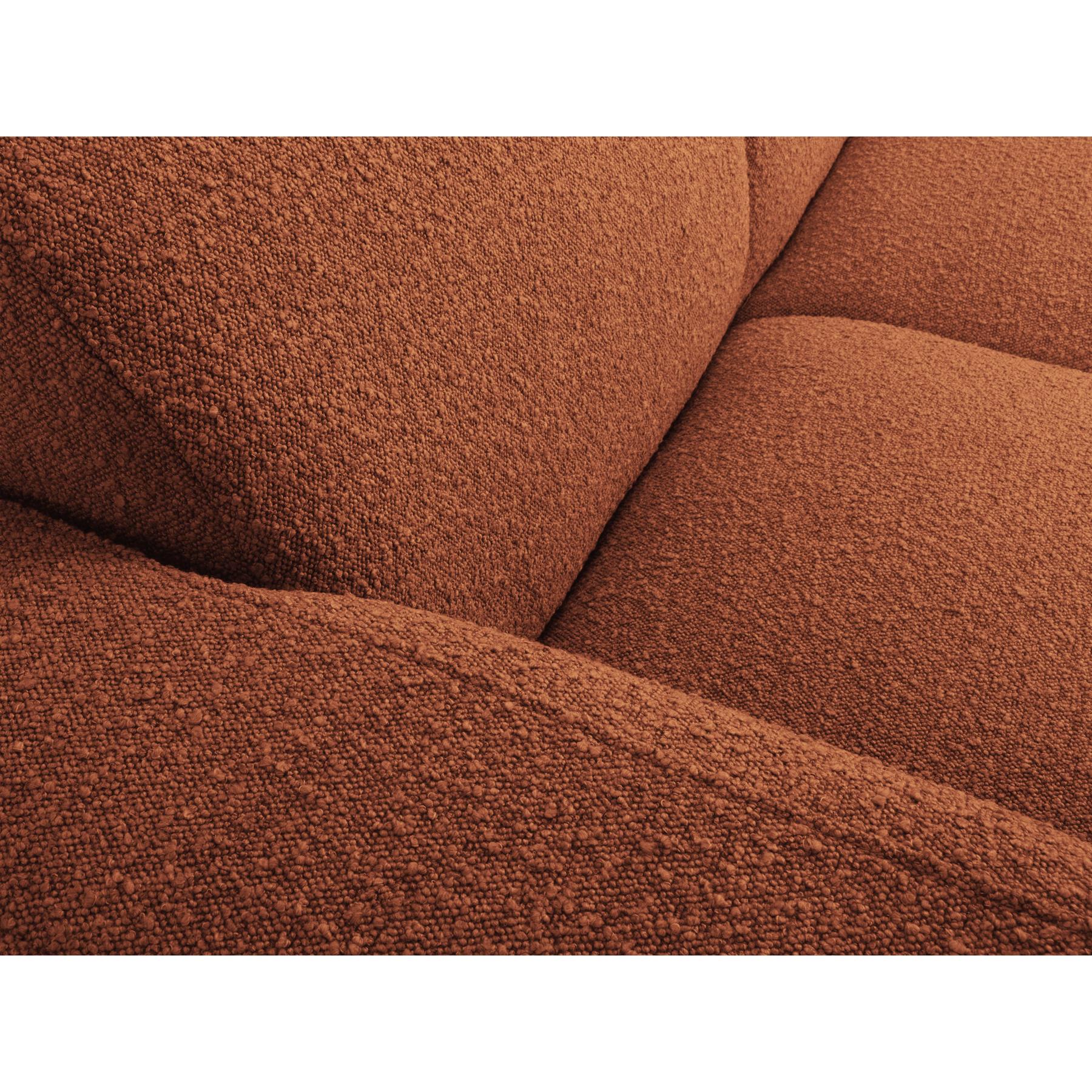 Windsor & Co Lola 3-zitsbank - Bouclé - Bruin