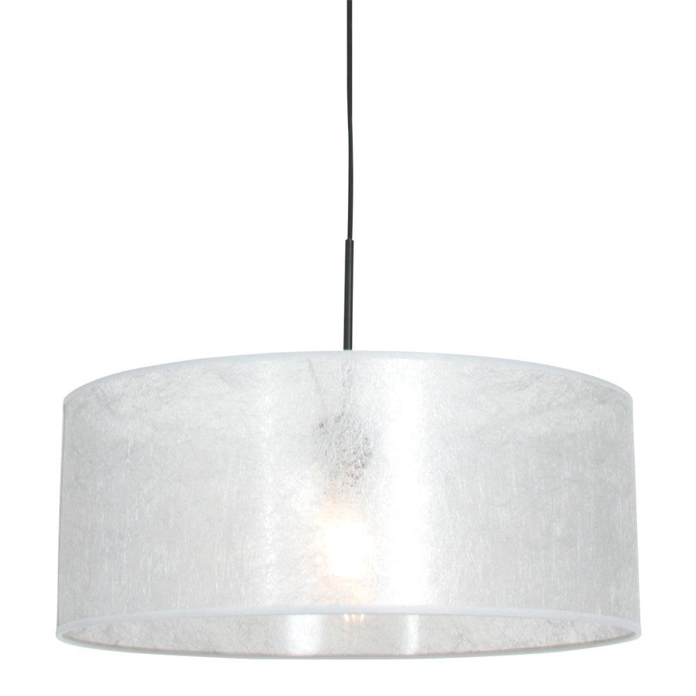 Steinhauer - hanglamp - Sparkled Light - zilver - kunststof metaal - Ø 50cm - E27 - 8153ZW