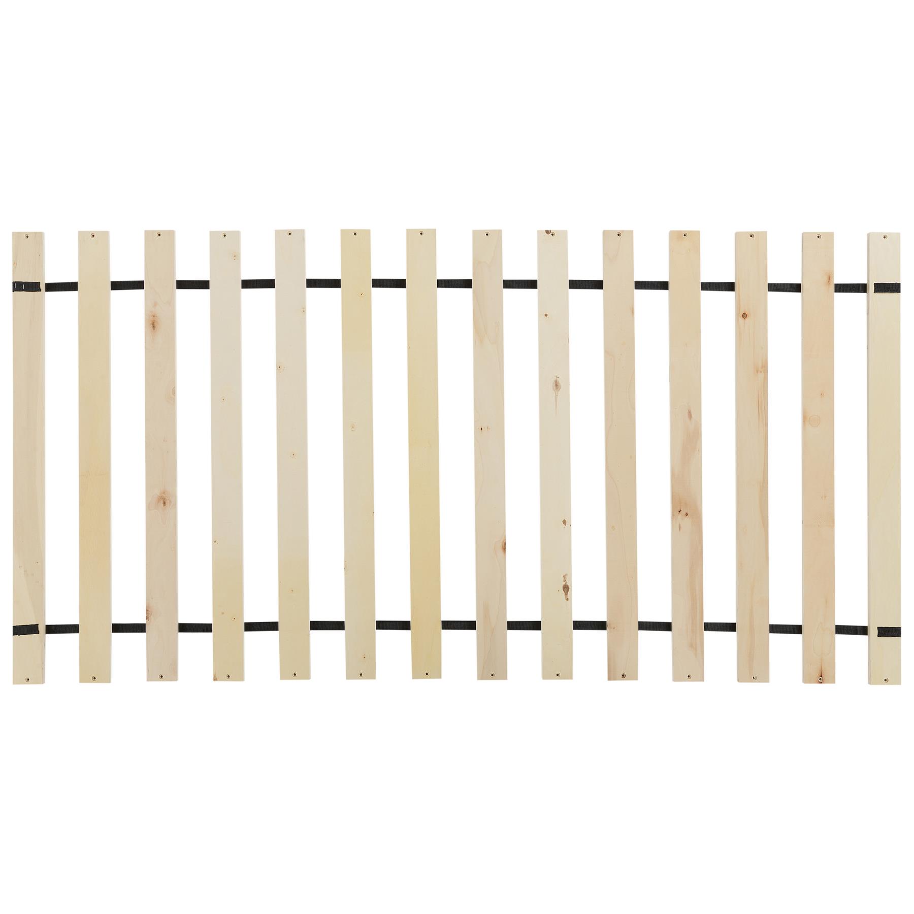 Beliani - AMBASSADOR - Eenpersoonsbed - Zwart - 90 x 200 cm - Chenille