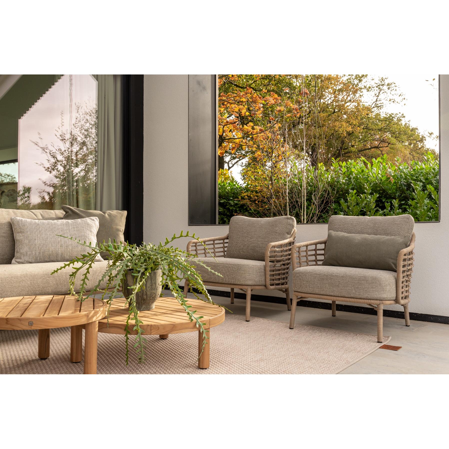 4 Seasons Como loungestoel (1 stuk) - Harvest