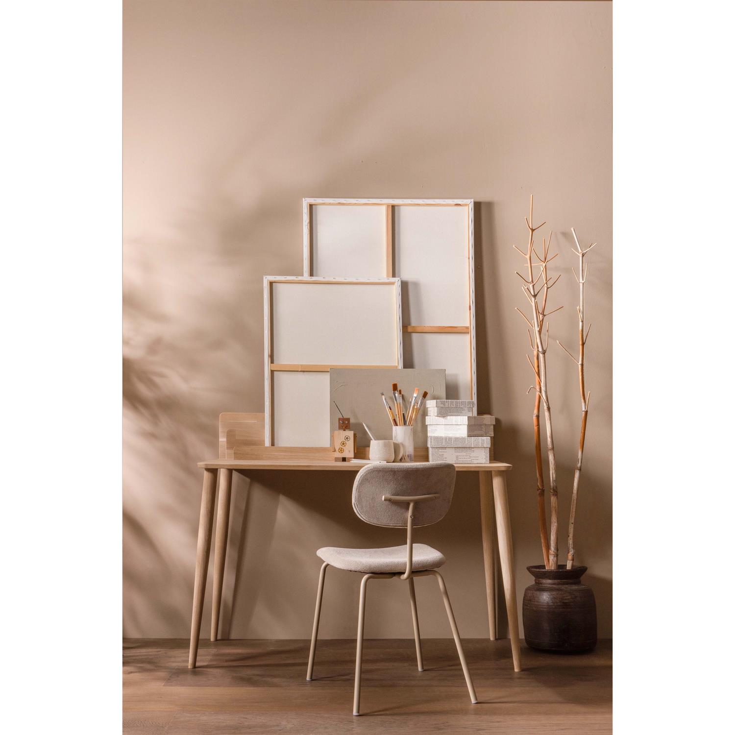 WOOOD Leva Bureau - Eiken - Naturel - 95x120x59