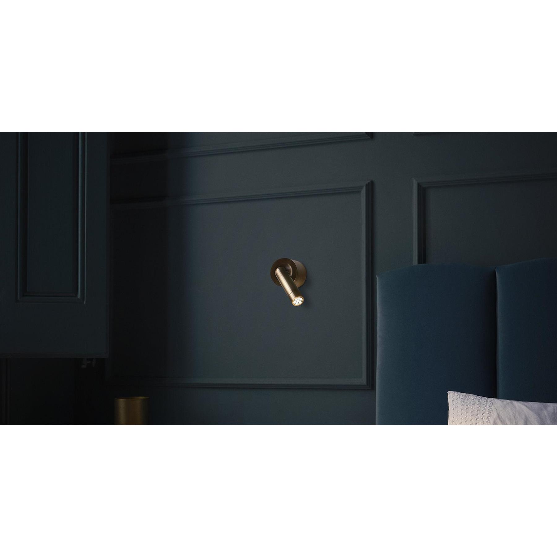 Marset Ledtube mini spot wandlamp LED zwart