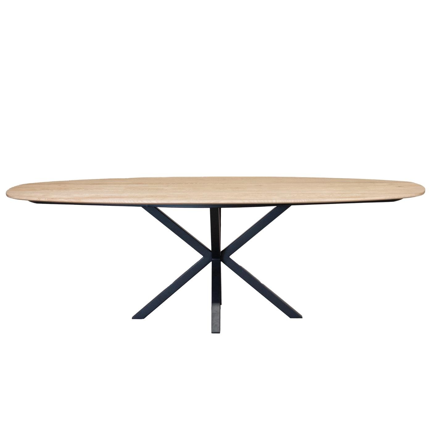 DÉJA Living - DÉJA Eettafel Gabriel Naturel Eikenhout 160cm