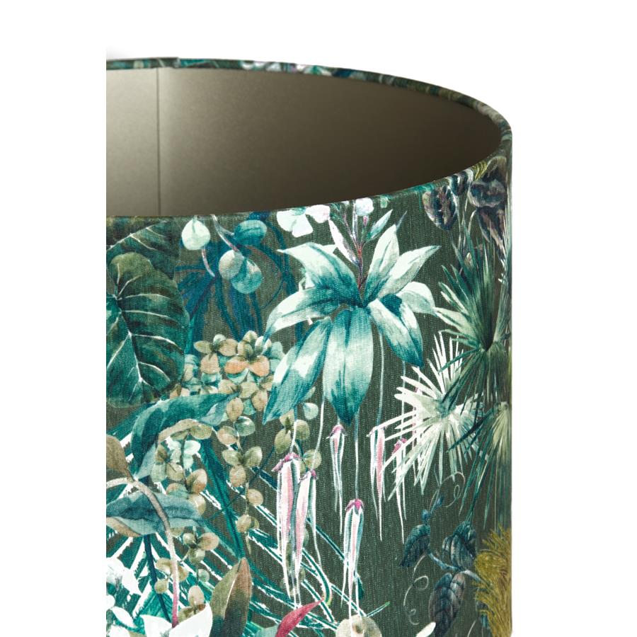 Light & Living Light&living Kap cilinder 20-20-15 cm XENIA FLORA groen