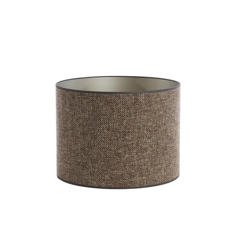 Light&living Kap cilinder 40-40-30 cm SAVERNA donker bruin