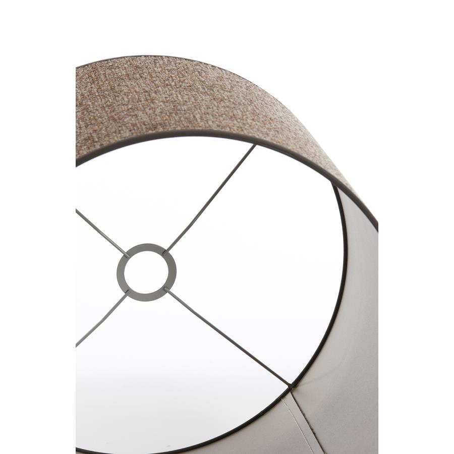 Light&living Kap cilinder 40-40-30 cm SAVERNA donker bruin