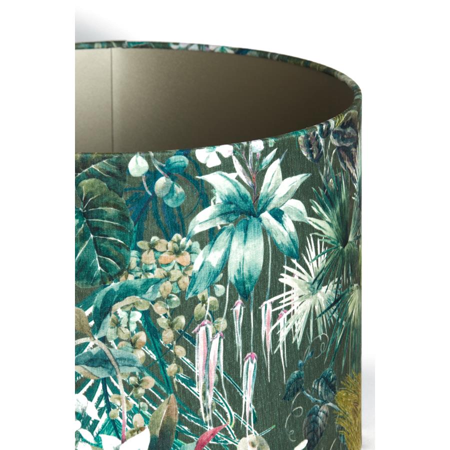 Light & Living Light&living Kap cilinder 30-30-21 cm XENIA FLORA groen