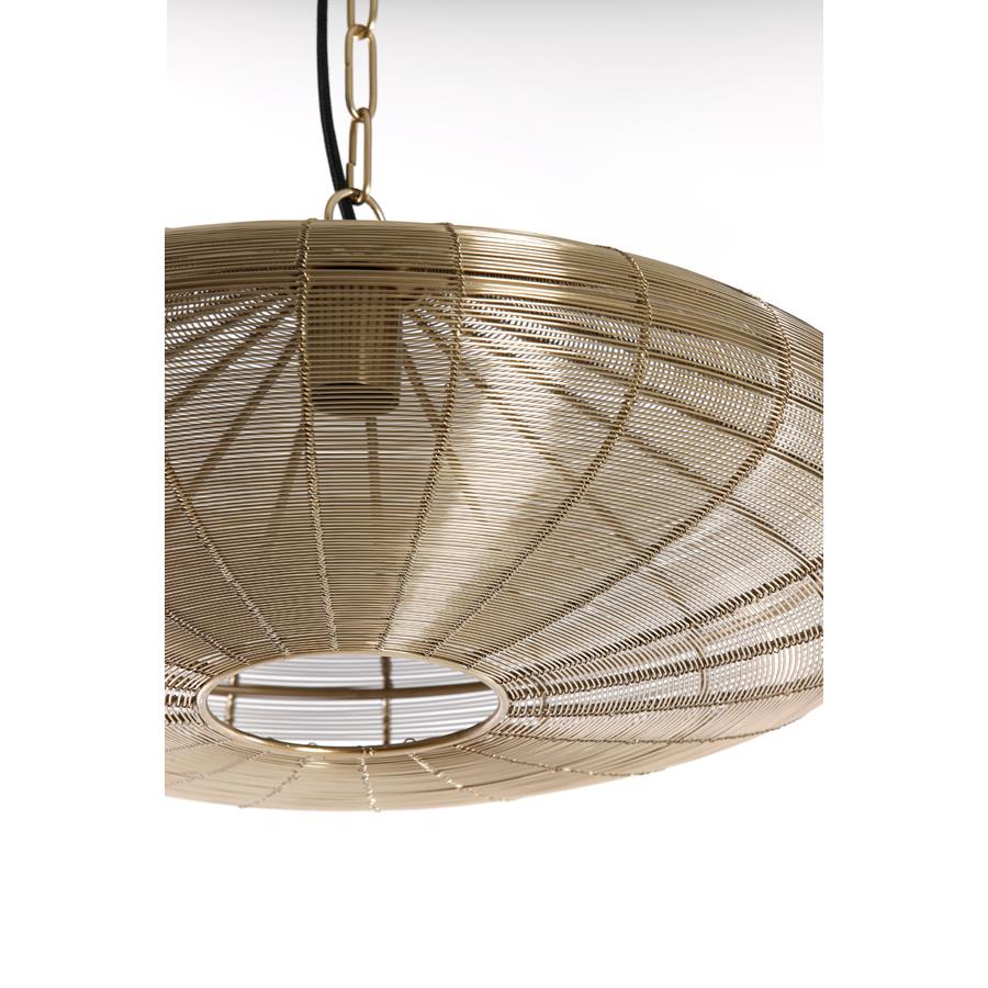 Light & Living Light&living Hanglamp Ø51x20 cm BAHOTO licht goud