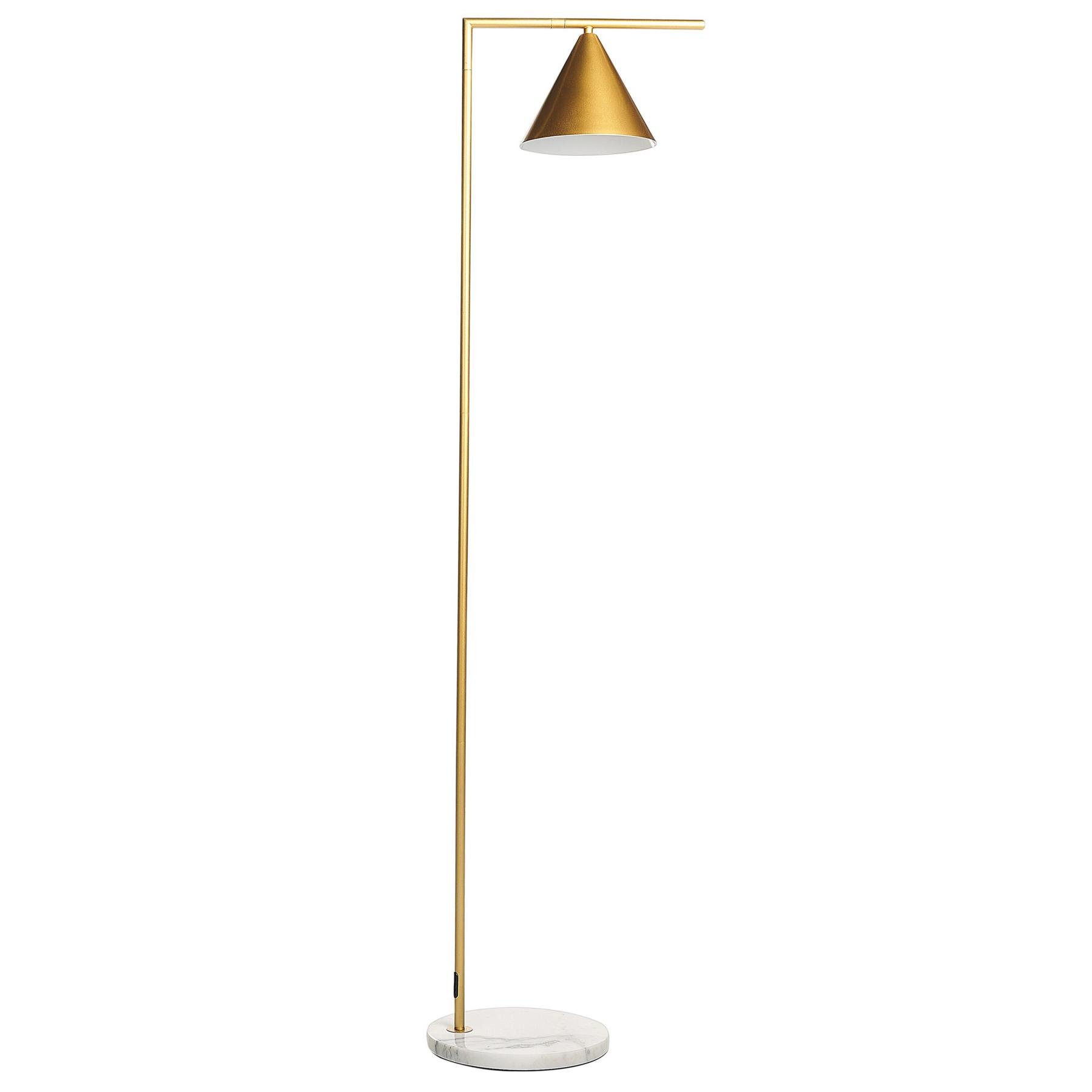 Beliani - MOCAL - Staande lamp - Gebroken wit - Metaal