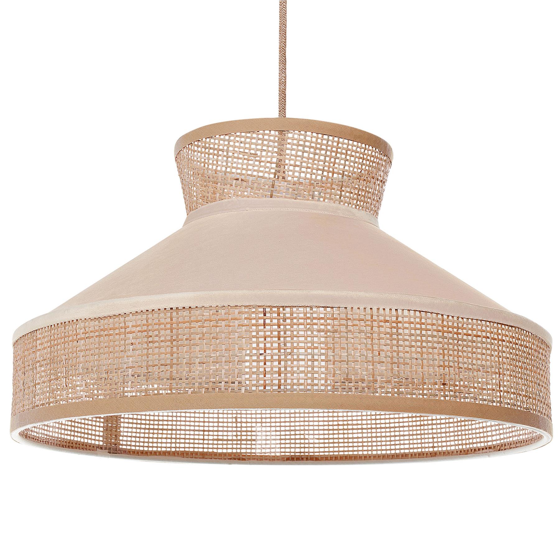 Beliani - BATALI - Hanglamp - Beige|Naturel - Rotan