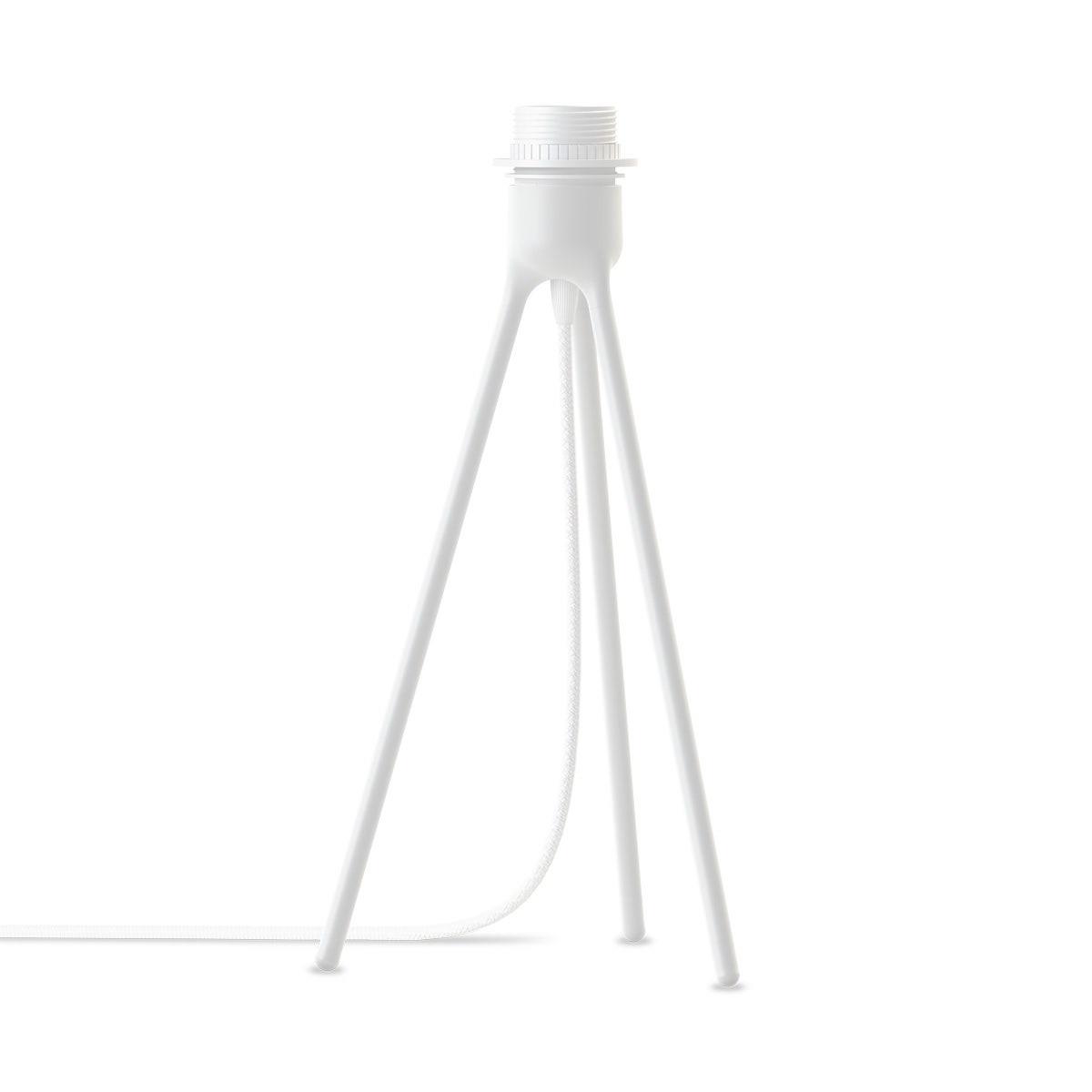 Umage Aluvia Mini tafellamp brushed brass - met tripod wit - Ø 40 cm