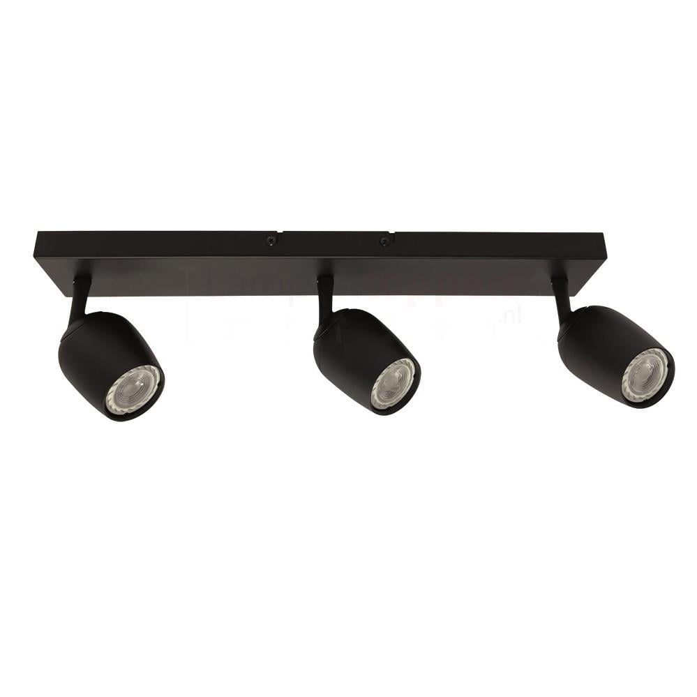 Freelight Spot Trova Zwart GU10 3-Lichts  Balk