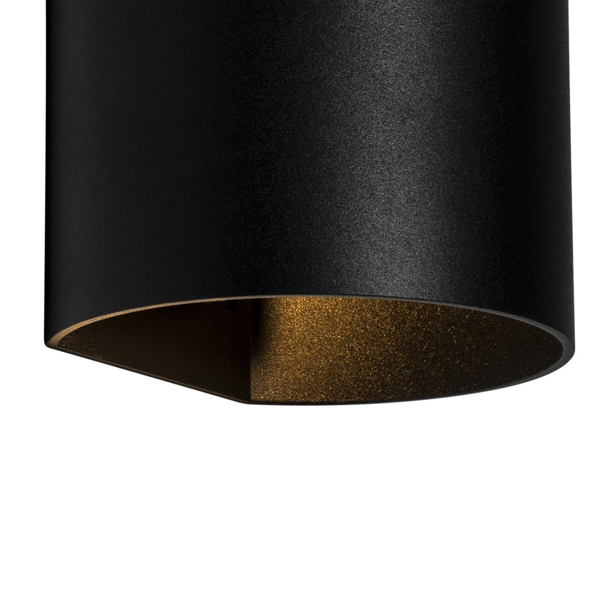 QAZQA Smart wandlamp zwart incl. Wifi G9 - Sabbio