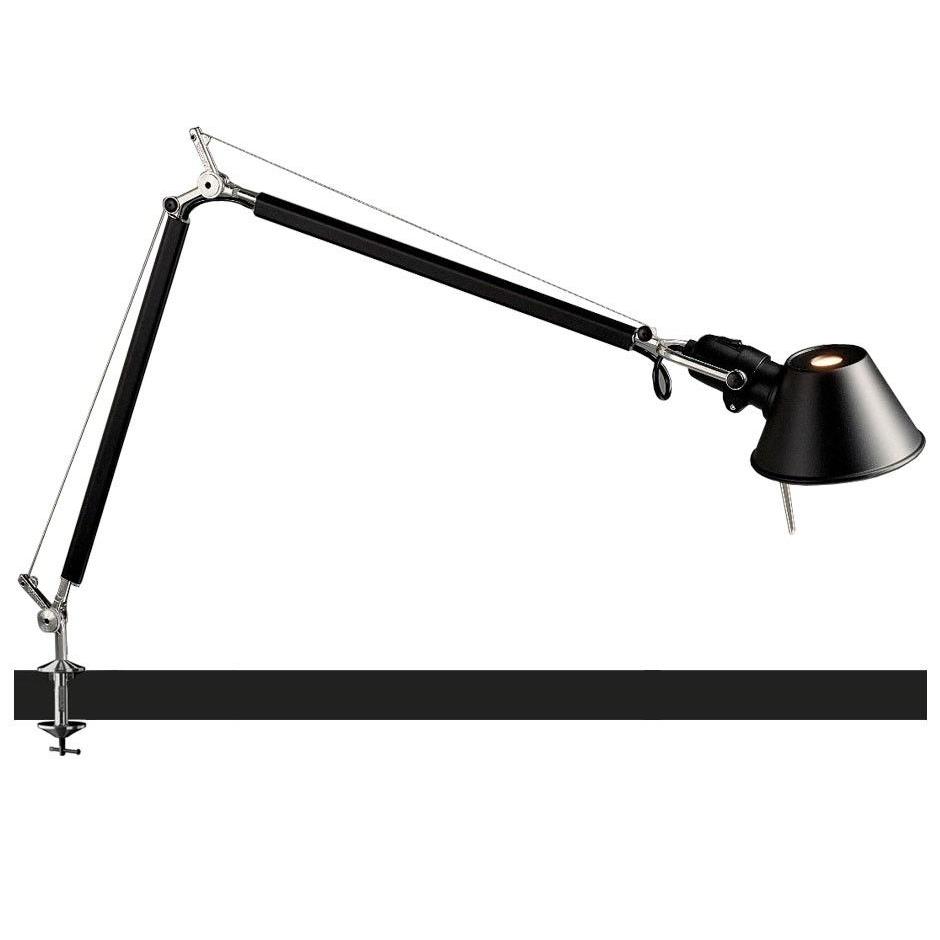 Artemide Tolomeo klemlamp retrofit wit