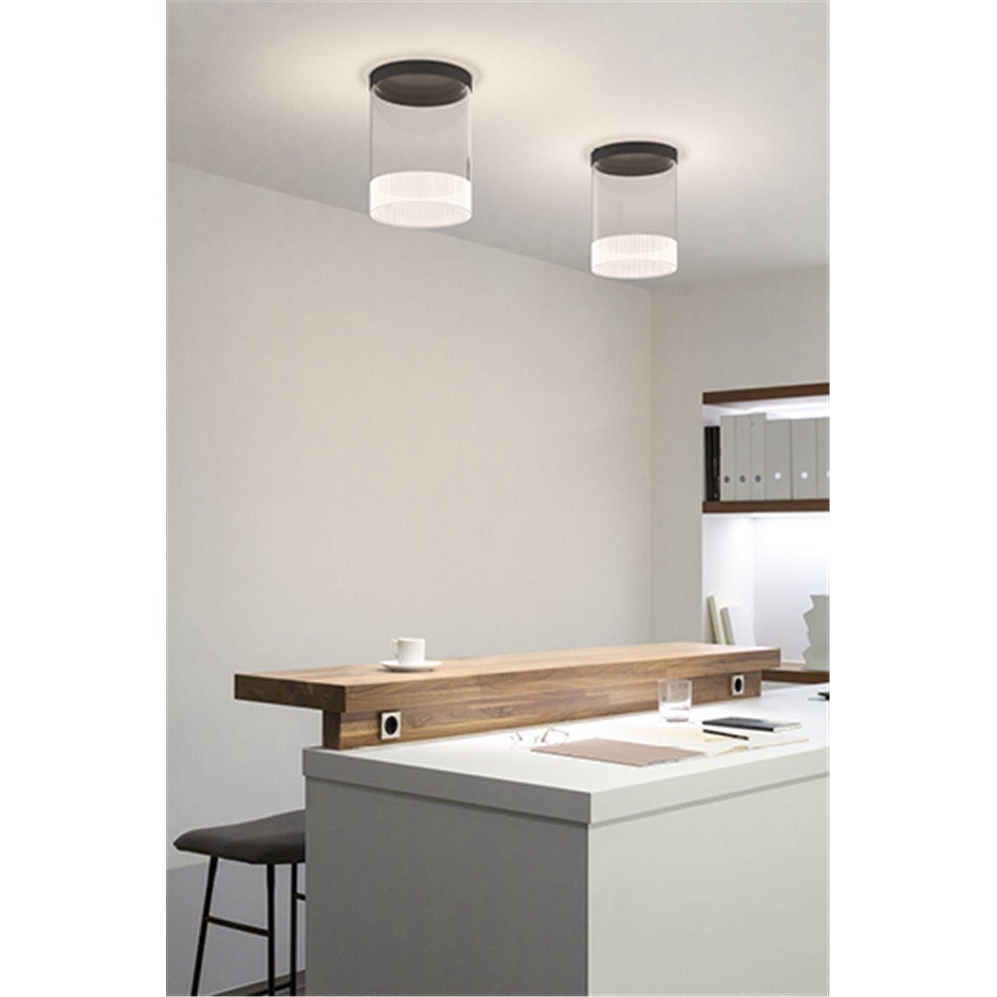 Vibia Guise 2294 plafondlamp LED Ø25 grafiet