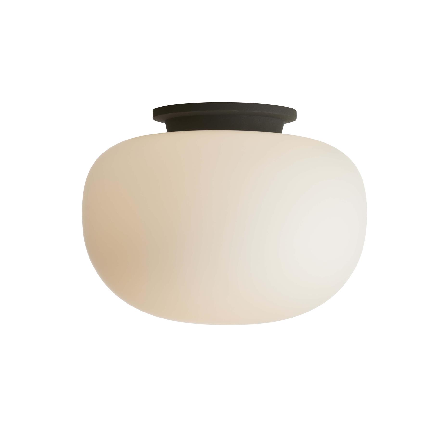Frandsen Supernate plafondlamp Ø38 opal white|black