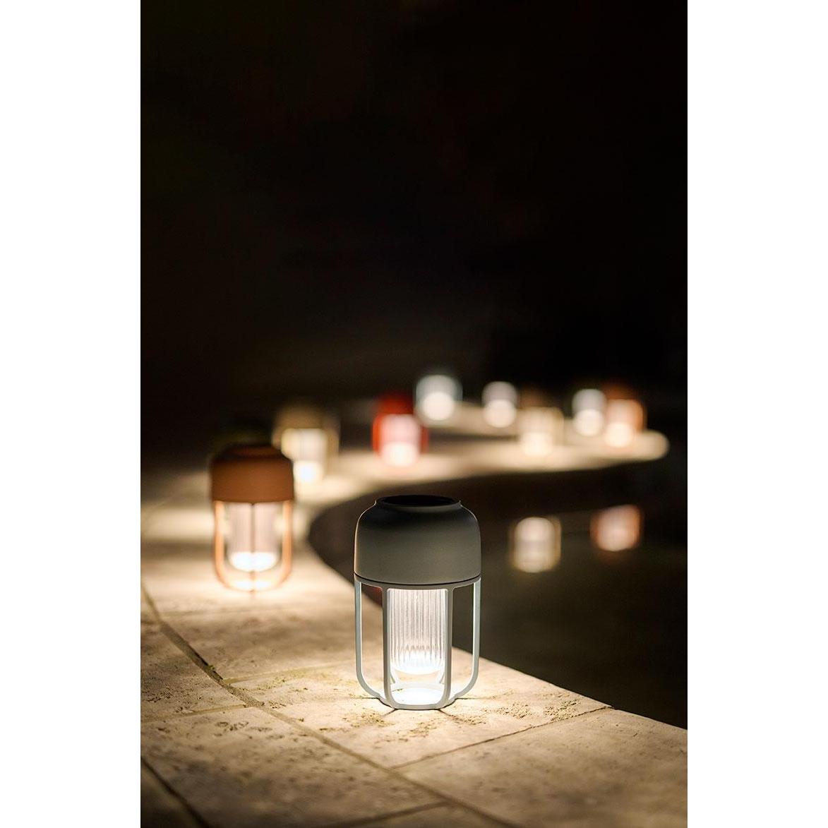 Houe Light No1 tafellamp LED oplaadbaar laurel green