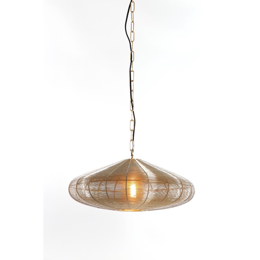 Light & Living Light&living Hanglamp Ø51x20 cm BAHOTO licht goud