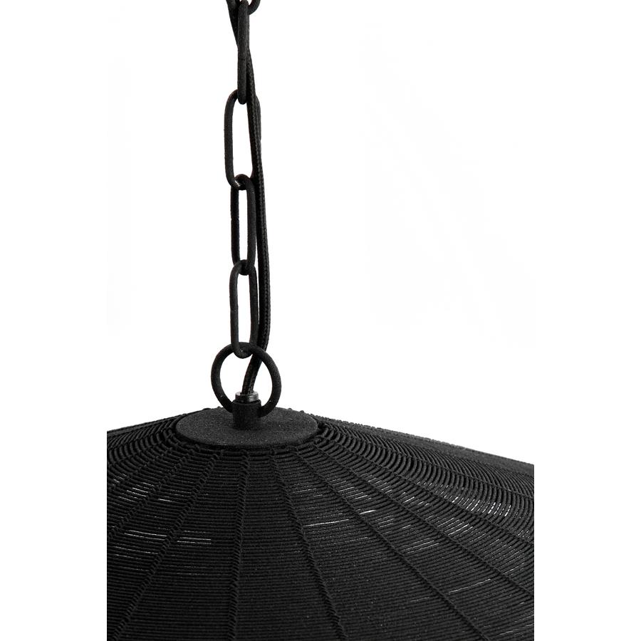 Light & Living Light&living Hanglamp Ø40x18 cm BAHOTO mat zwart