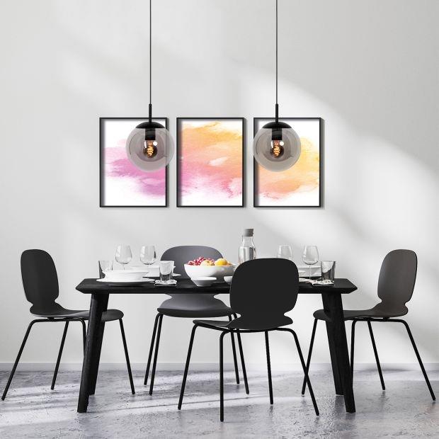 Anne Light & Home Hanglamp Bollique Zwart Ø 30cm 3498ZW