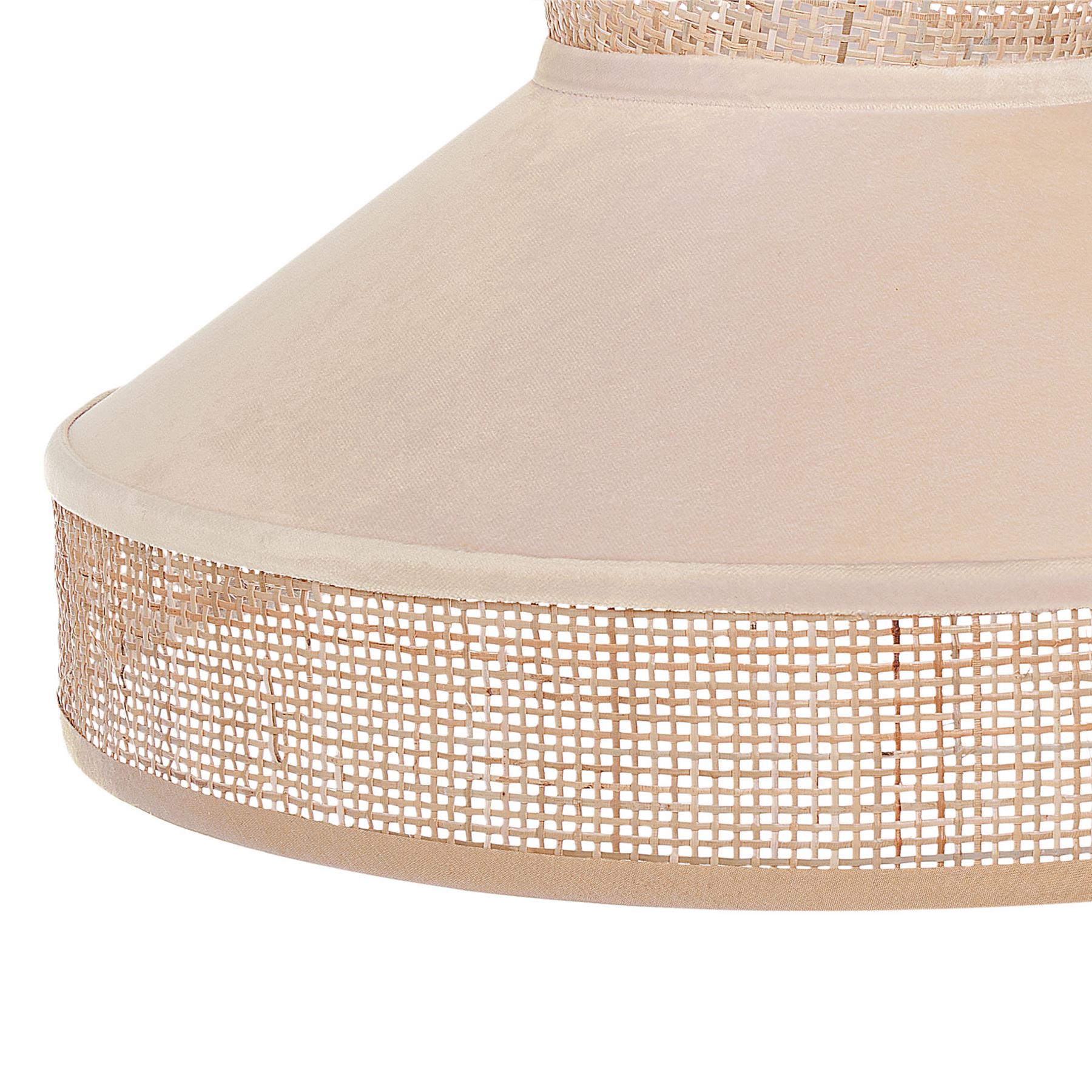 Beliani - BATALI - Hanglamp - Beige|Naturel - Rotan