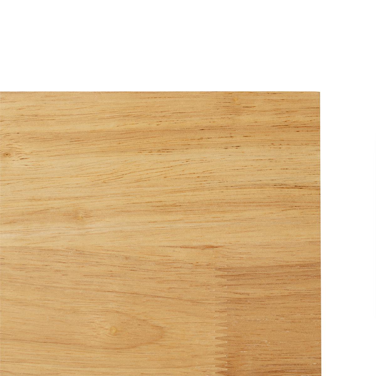 QAZQA Landelijke wandlamp eiken hout 2-lichts - Otan