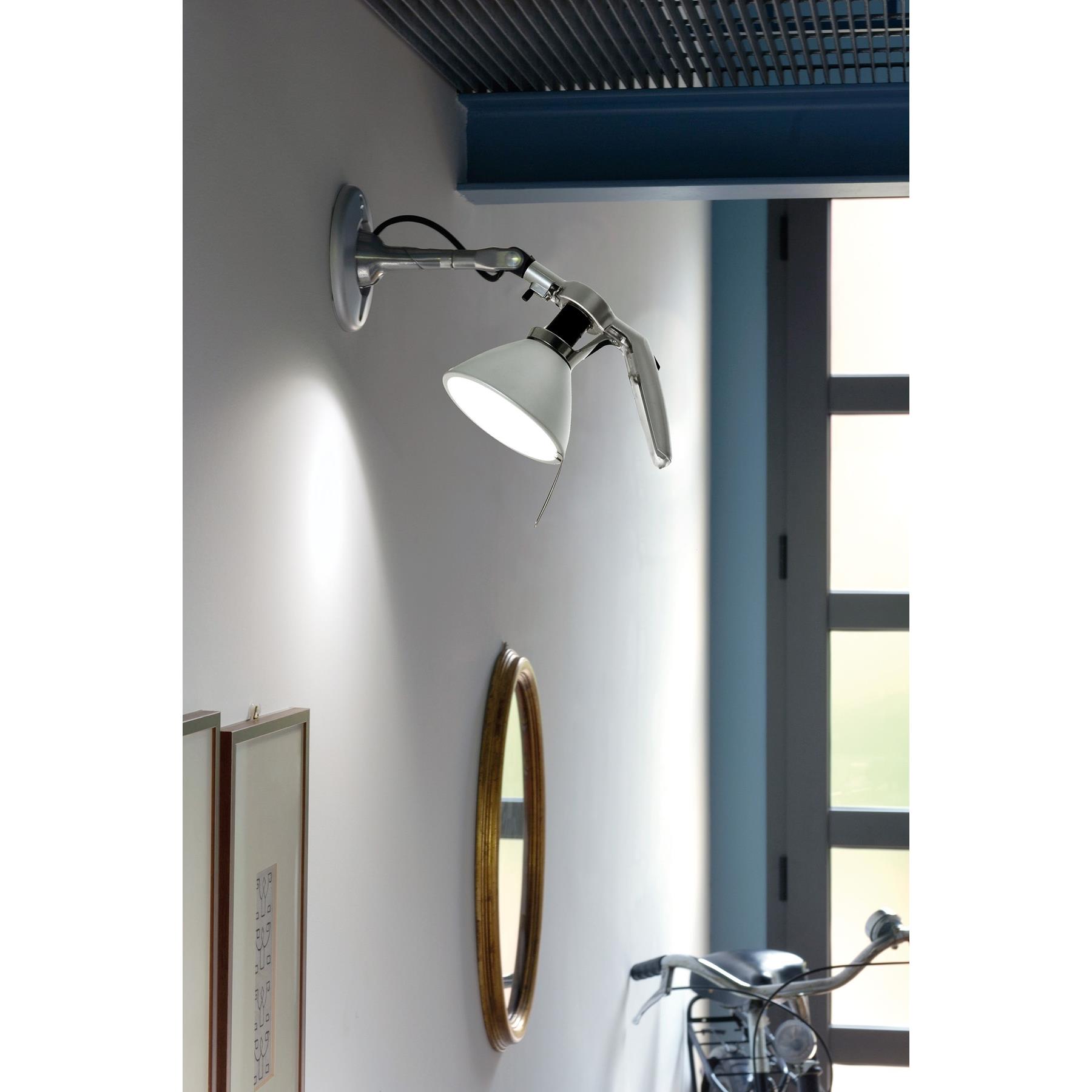 Luceplan Fortebraccio wandlamp 1-arm metaal