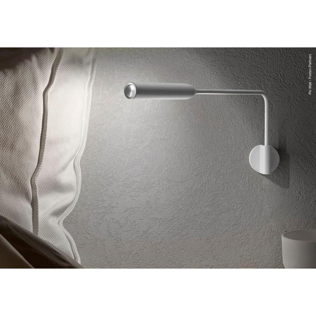 Lumina Flo Wall wandlamp LED 2700K gunmetal