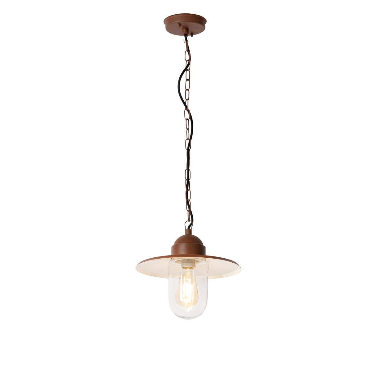 QAZQA Moderne buiten hanglamp roestbruin IP44 - Kansas