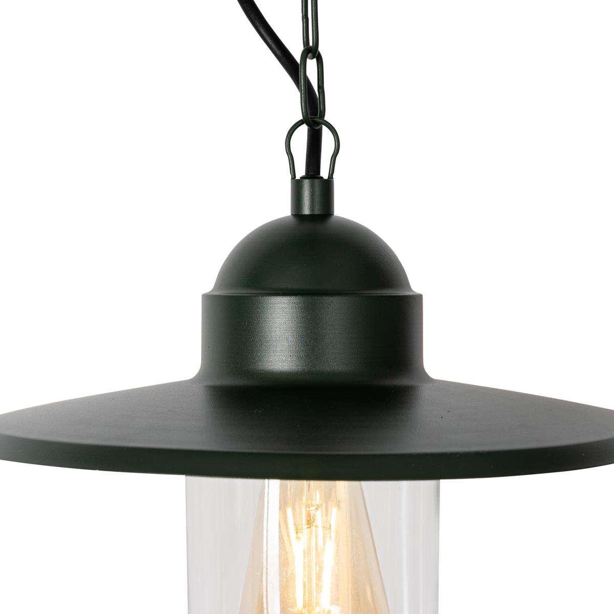 QAZQA Moderne buiten hanglamp donkergroen IP44 - Kansas