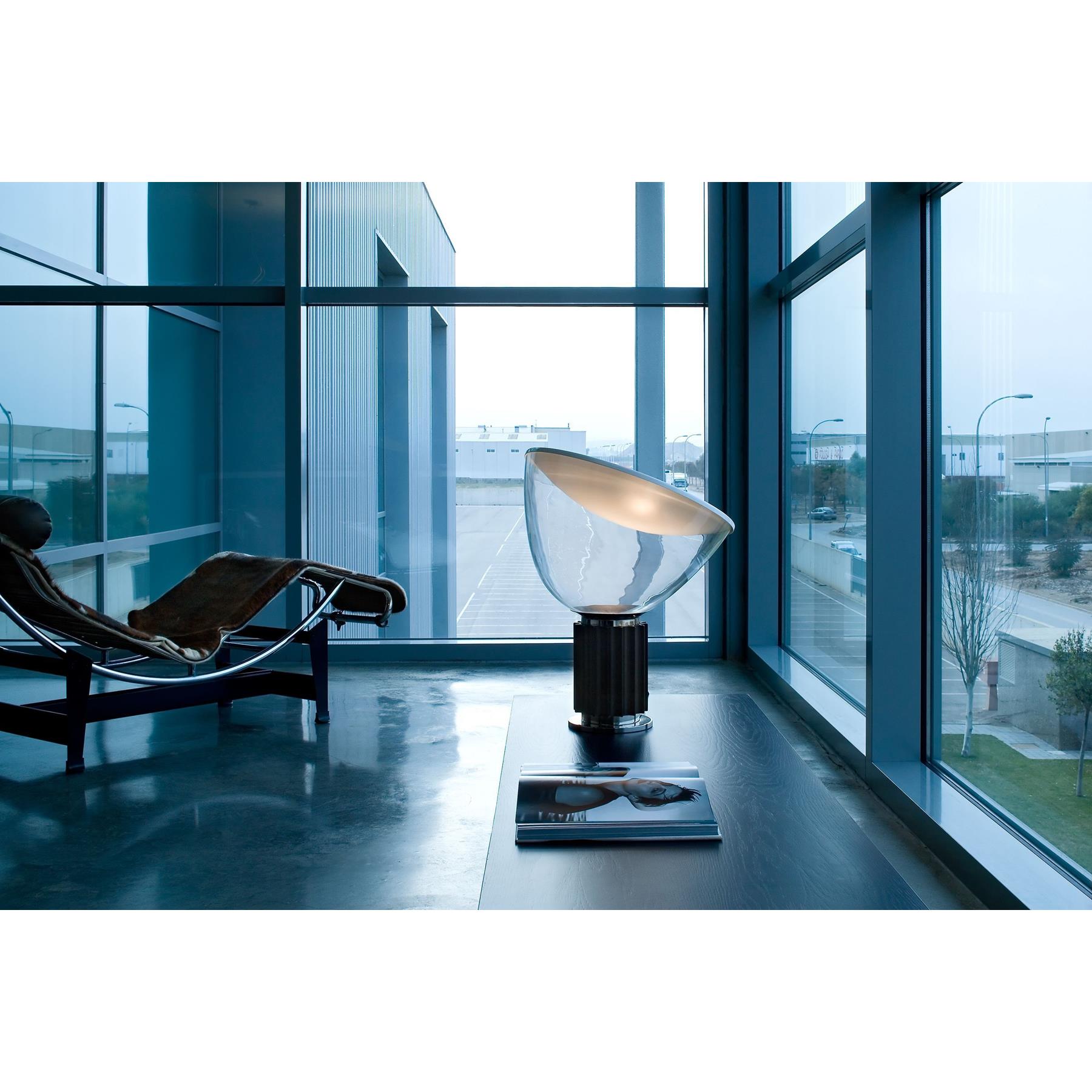 Flos Taccia tafellamp LED glas wit