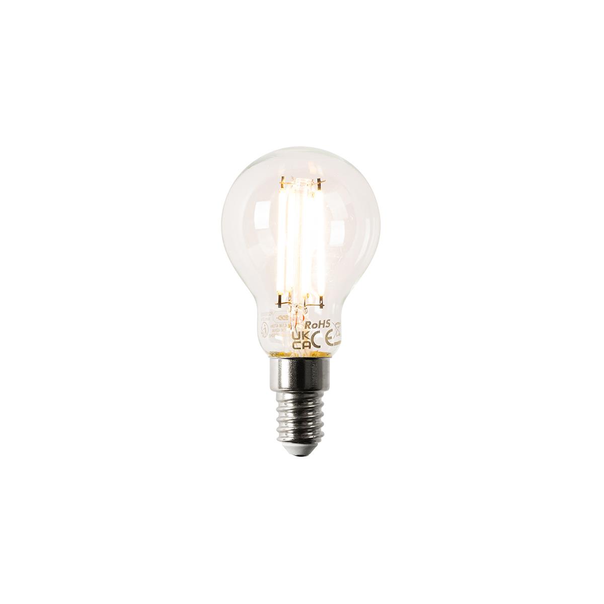 QAZQA Smart hanglamp zwart verstelbaar incl. 6 Wifi B35 - Lofty