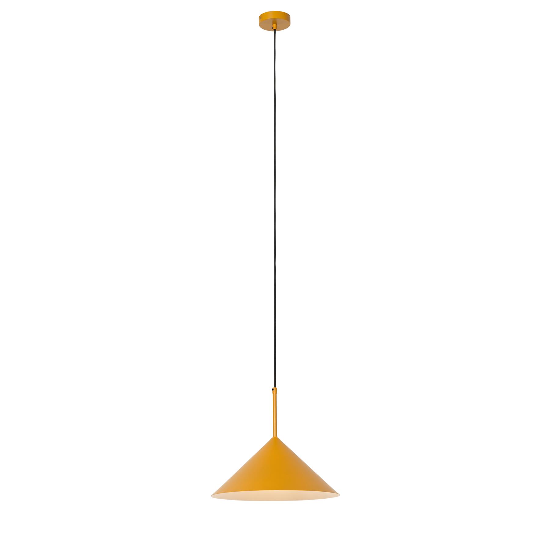 QAZQA Design hanglamp geel driehoek - Triangolo