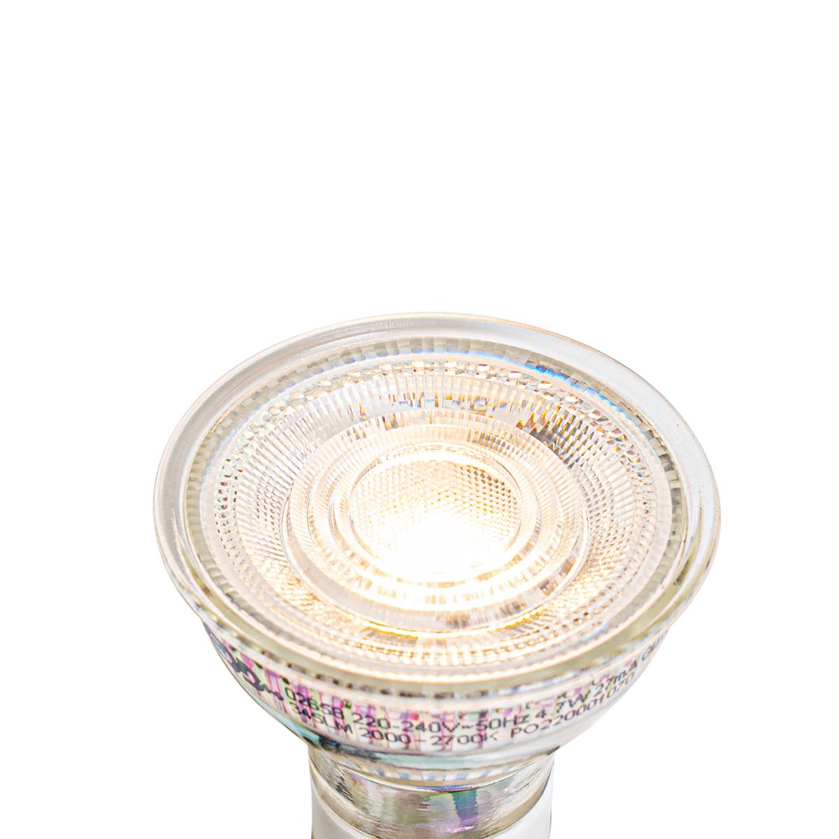 LUEDD GU10 dim to warm LED lamp 4,7W 345 lm 2000K - 2700K