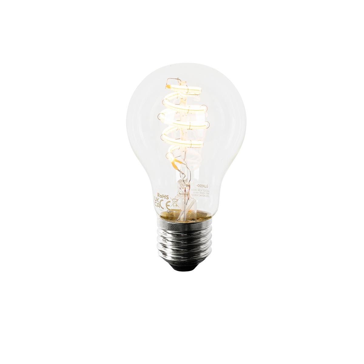 QAZQA Smart buiten wandlamp zink IP44 incl. Wifi A60 - Munich
