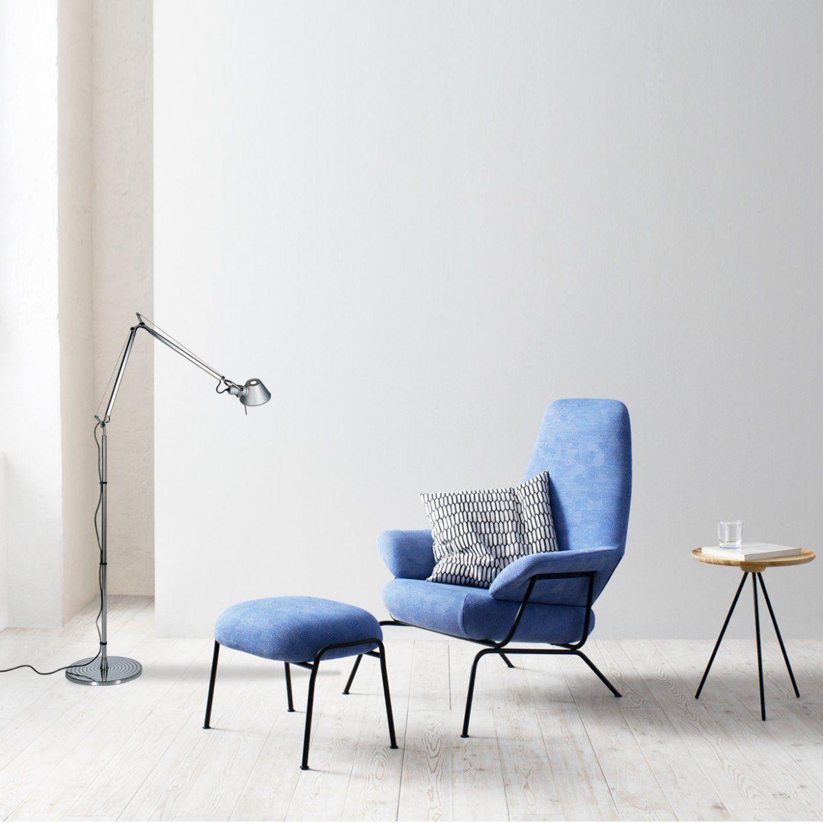 Artemide Tolomeo Terra booglamp retrofit aluminium