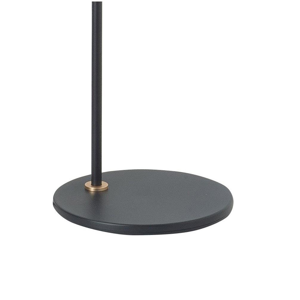 Highlight Vloerlamp Trend Zwart|Goud 1 lichts 132cm mini GU10