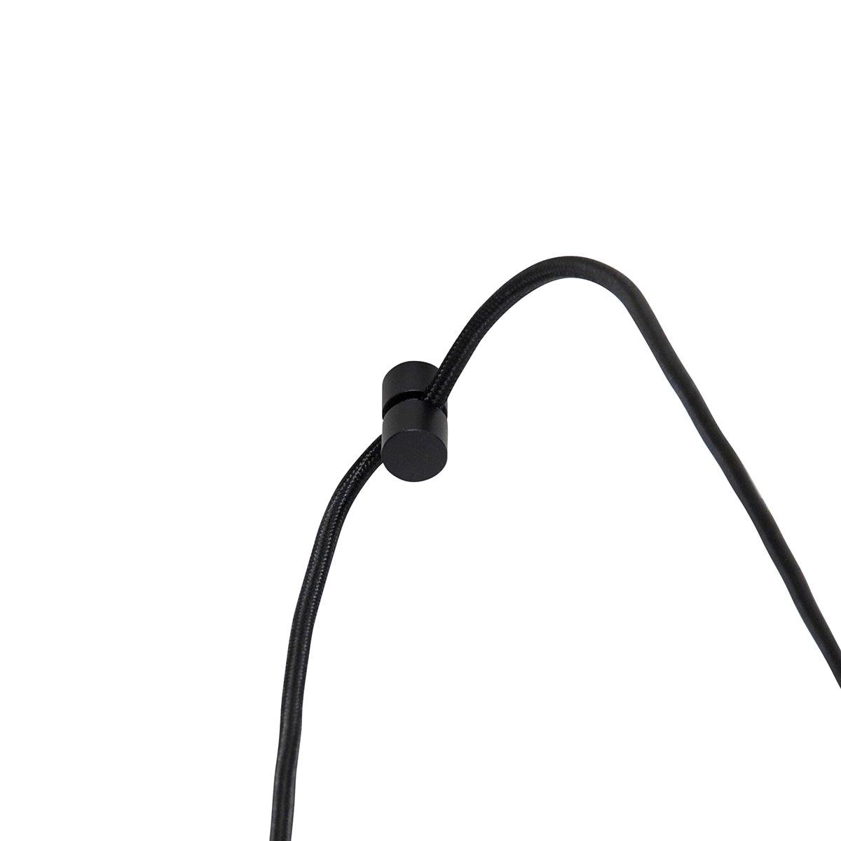 QAZQA Hanglamp donkerbrons voor railsysteem 1-fase - Iconic Cavalux