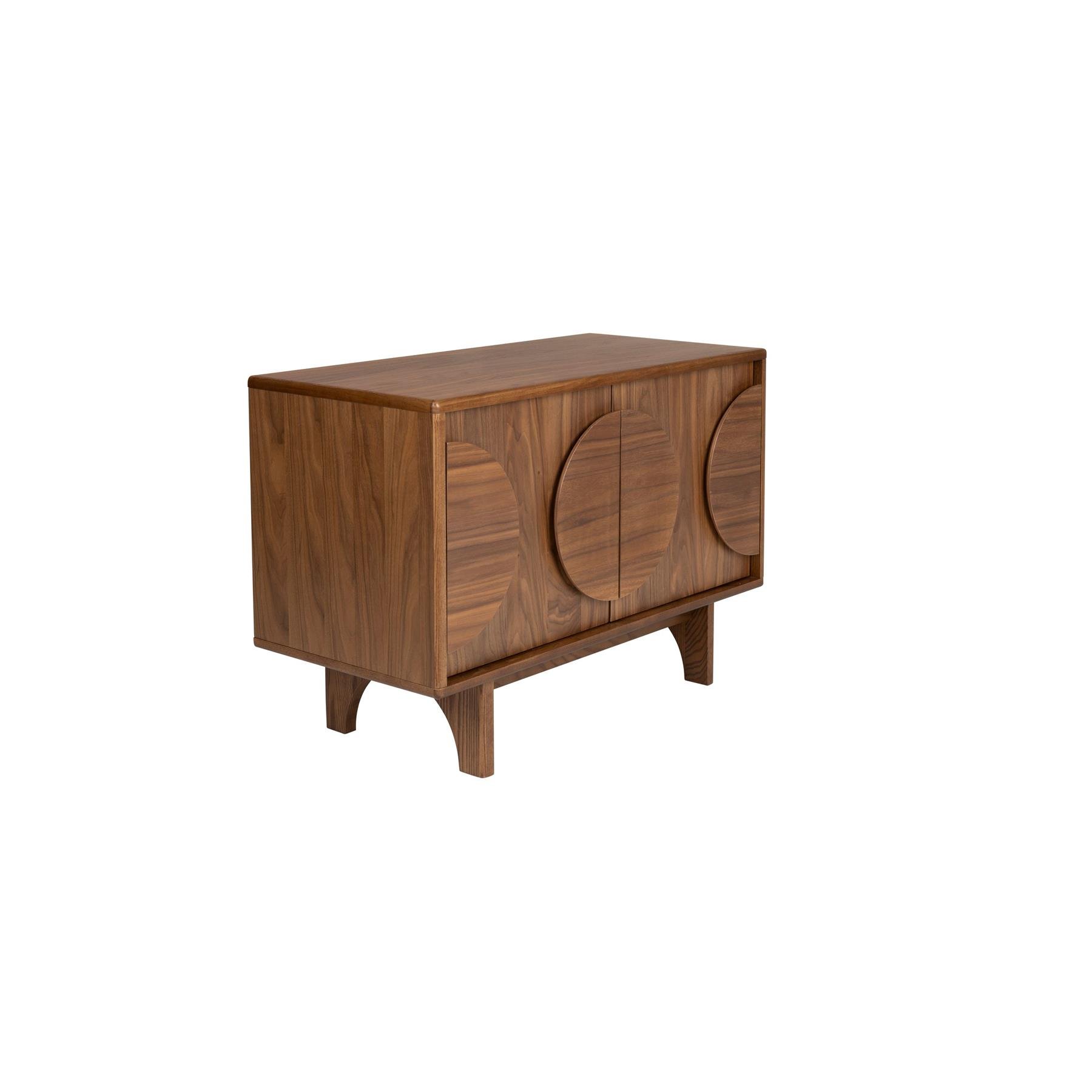 Zuiver Groove Dressoir - B 82 cm - Walnoot