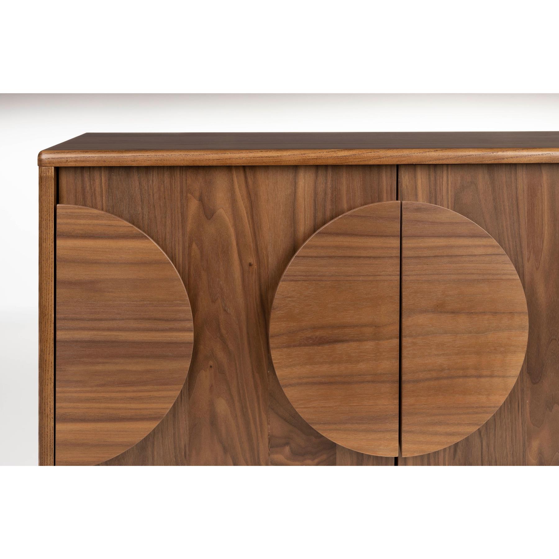 Zuiver Groove Dressoir - B 82 cm - Walnoot