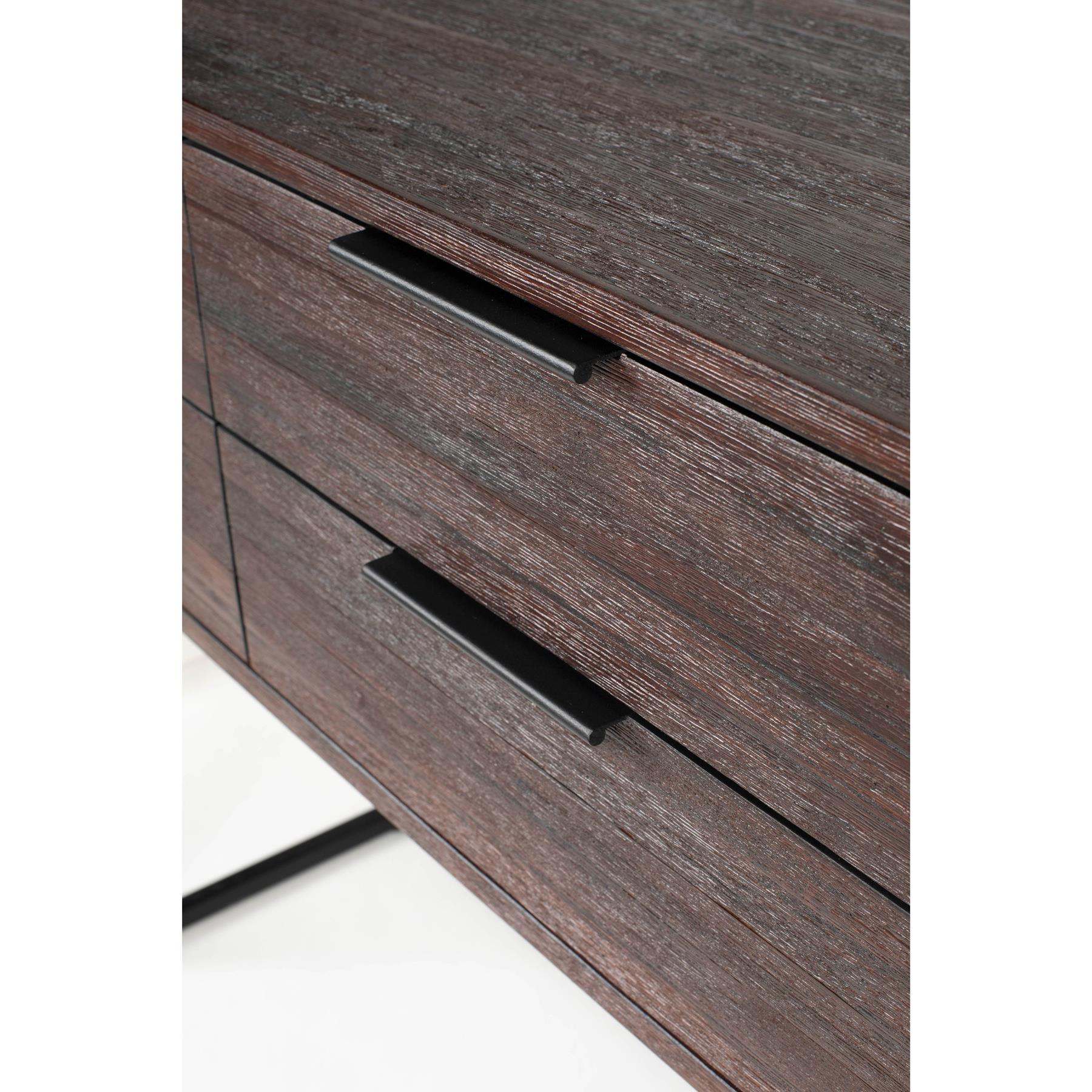 Housecraft Living Webster Ladekast| Kast Groot 6 lades Teakhout Bruin
