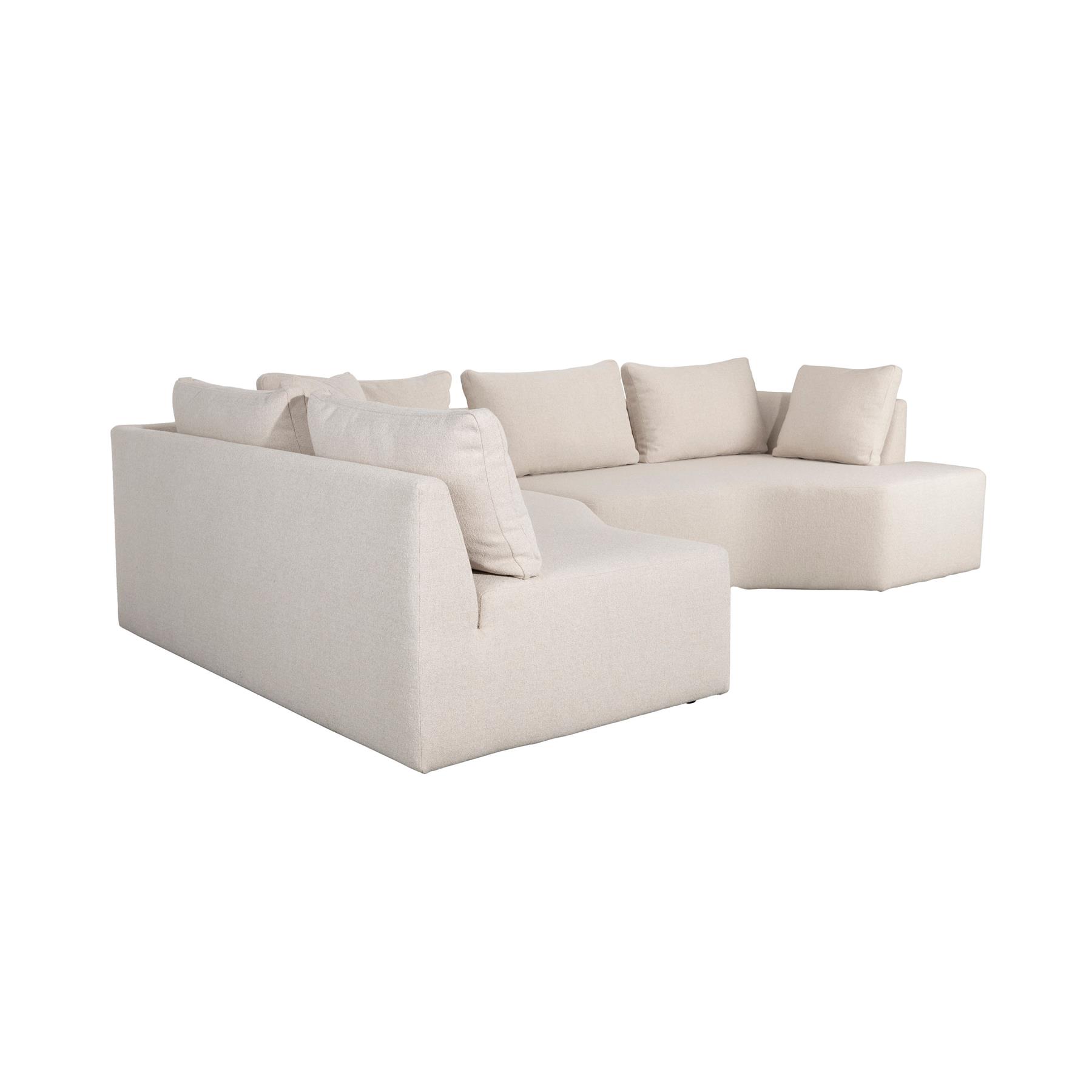 Zuiver Prosper Hoekbank Links Sand| Off-white - Beige