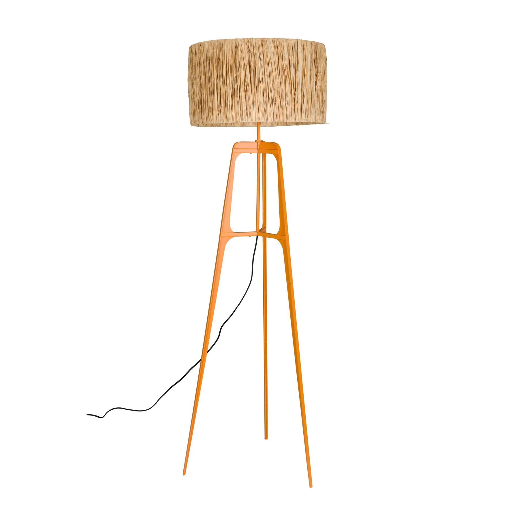 Dutchbone Afra Vloerlamp| Staande lamp Oranje