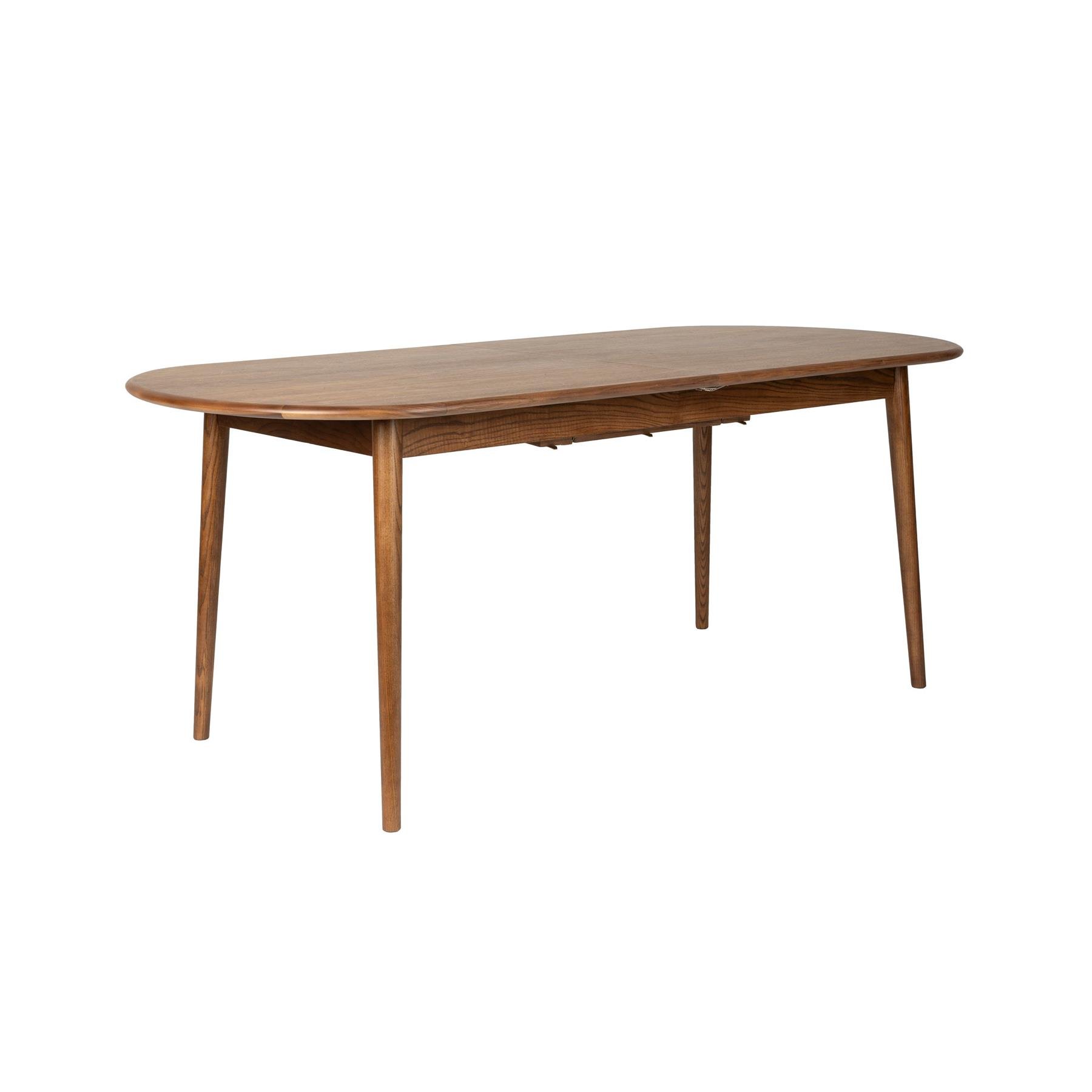 Zuiver Twist Uitschuifbare Eettafel 180|240x90 cm Walnoot - Bruin