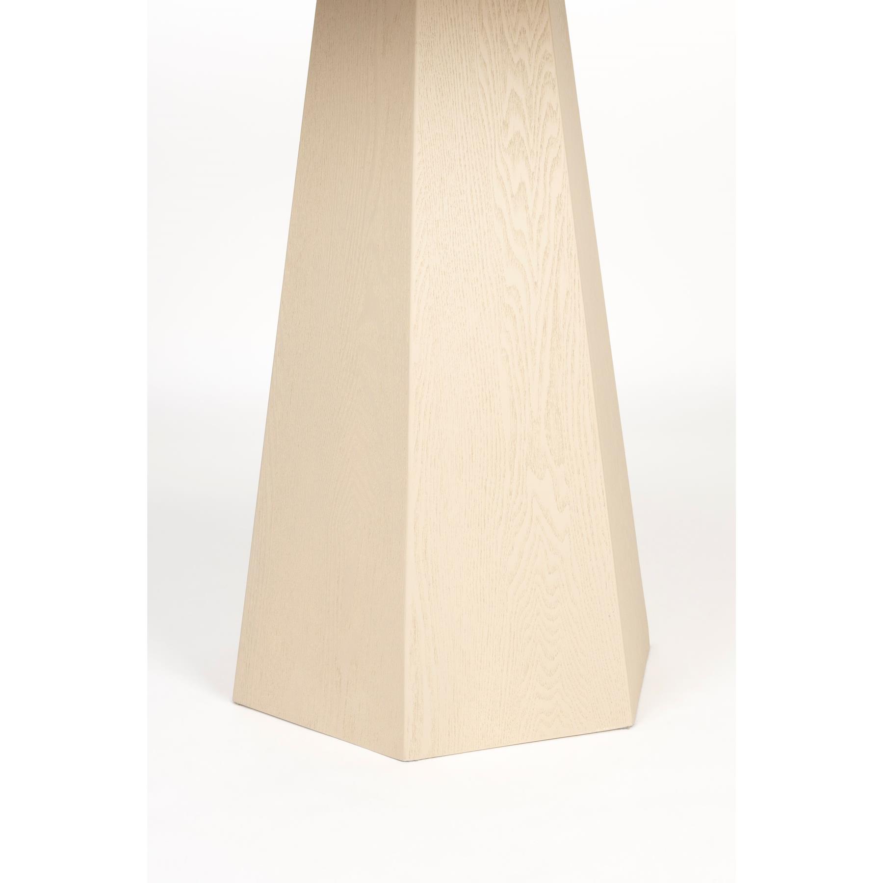 Zuiver Pilar Eettafel Rond100 cm Hout Beige