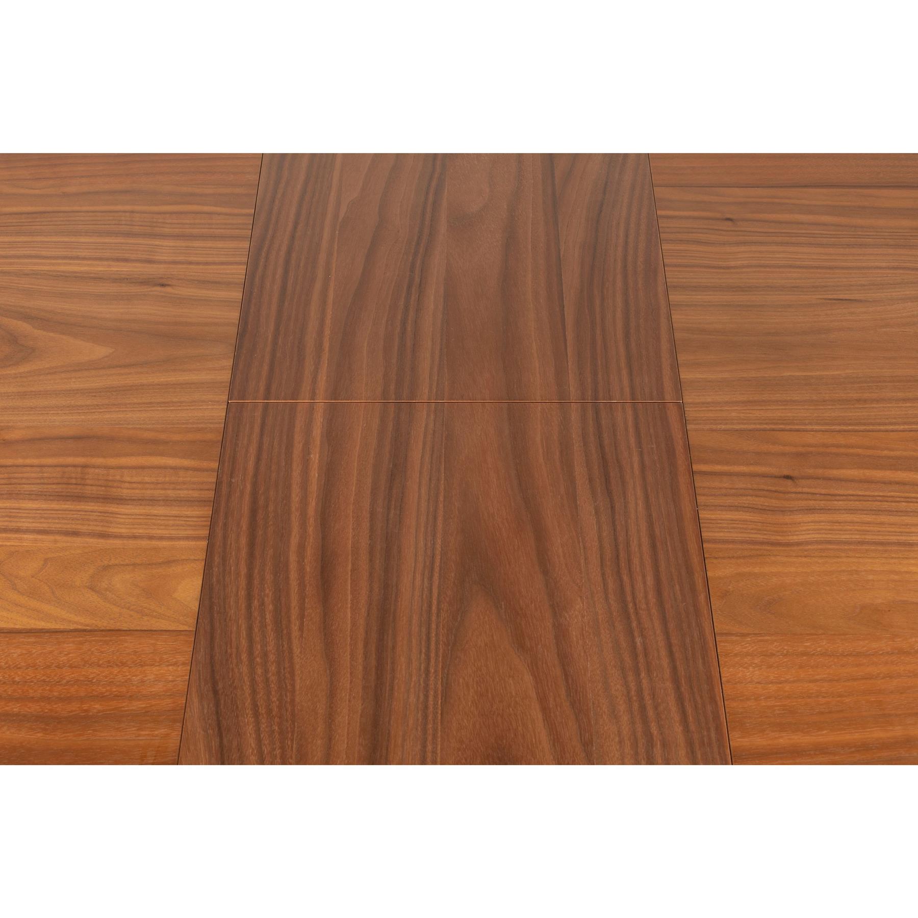 Zuiver Twist Uitschuifbare Eettafel Rond 120|160 cm Walnoot - Bruin
