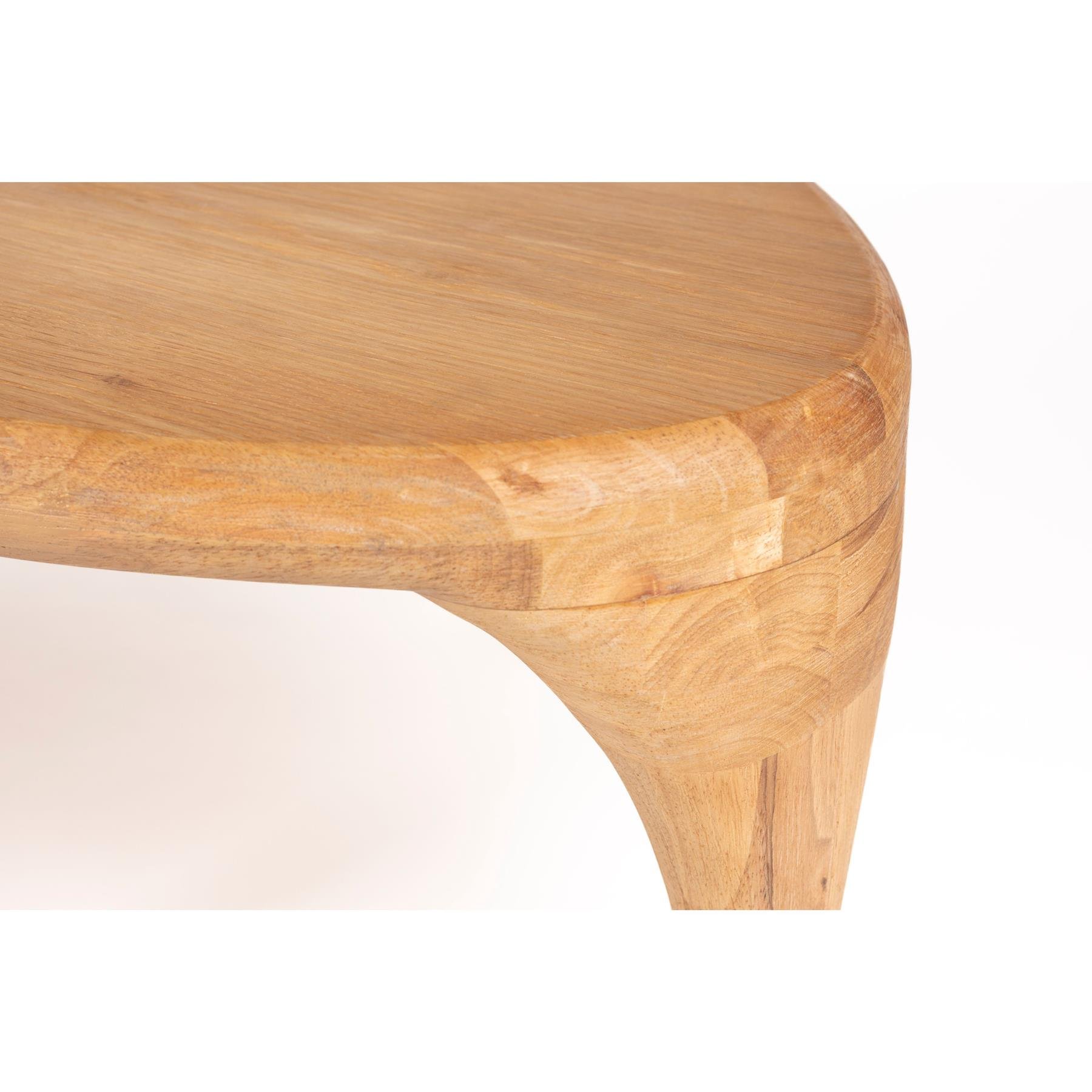Zuiver Isla Salontafel Organische vorm Hout Naturel Set van 2